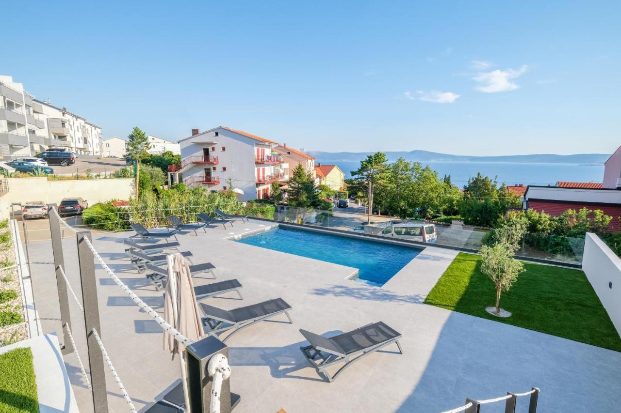 Apartment House Vista Crikvenica Exterior foto